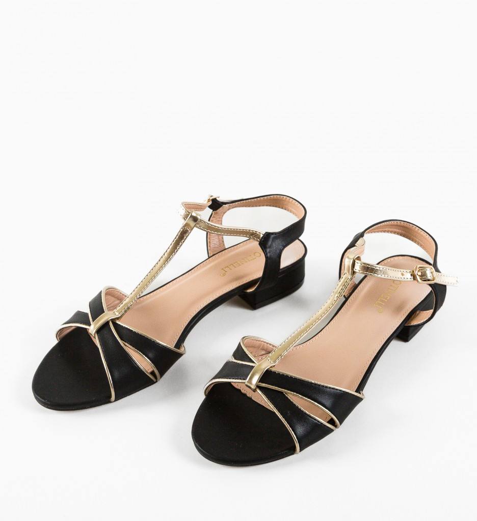 Sandale Dama Antrene Negre | Confortabile - imagine 6