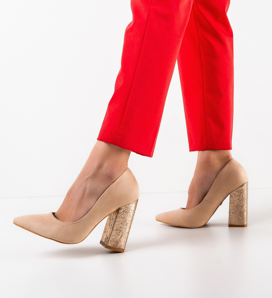 Pantofi Primo Nude | Eleganță și Stil - imagine 2