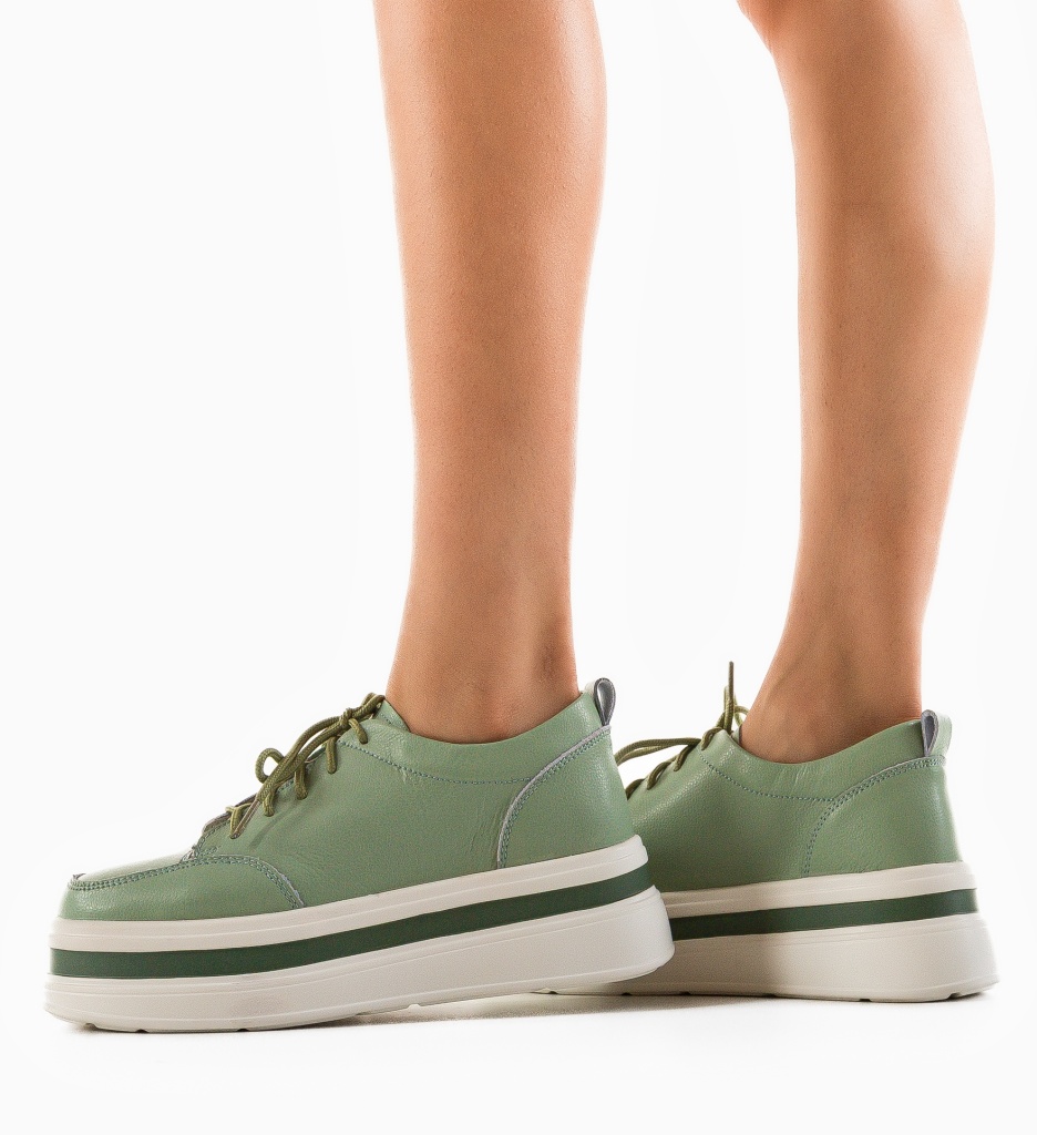 Pantofi Casual Verzi Varlas | Confort și Stil - imagine 3