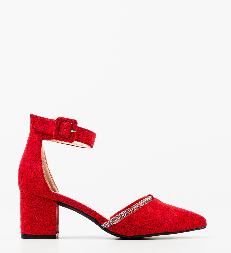 Pantofi Rosii Oficia - Eleganță la Birou - imagine 4