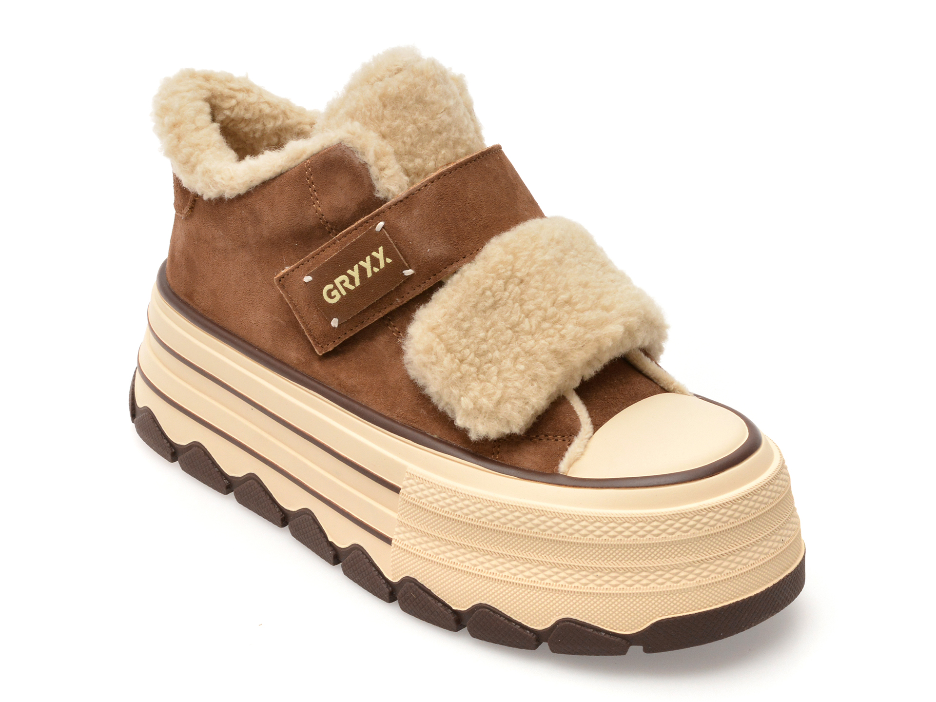 Ghete GRYXX Maro Piele Intoarsa | Confort