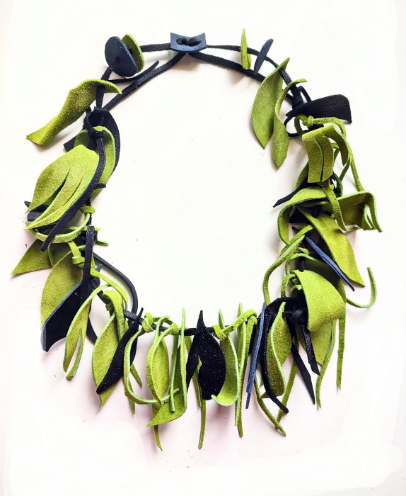 Colier Handmade Piele Naturală Shopika