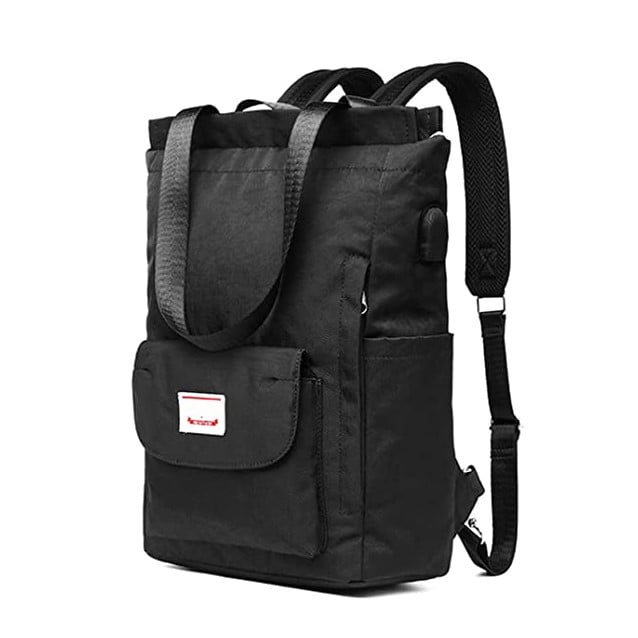 Rucsac Pfy Cazimira Negru Impermeabil cu USB