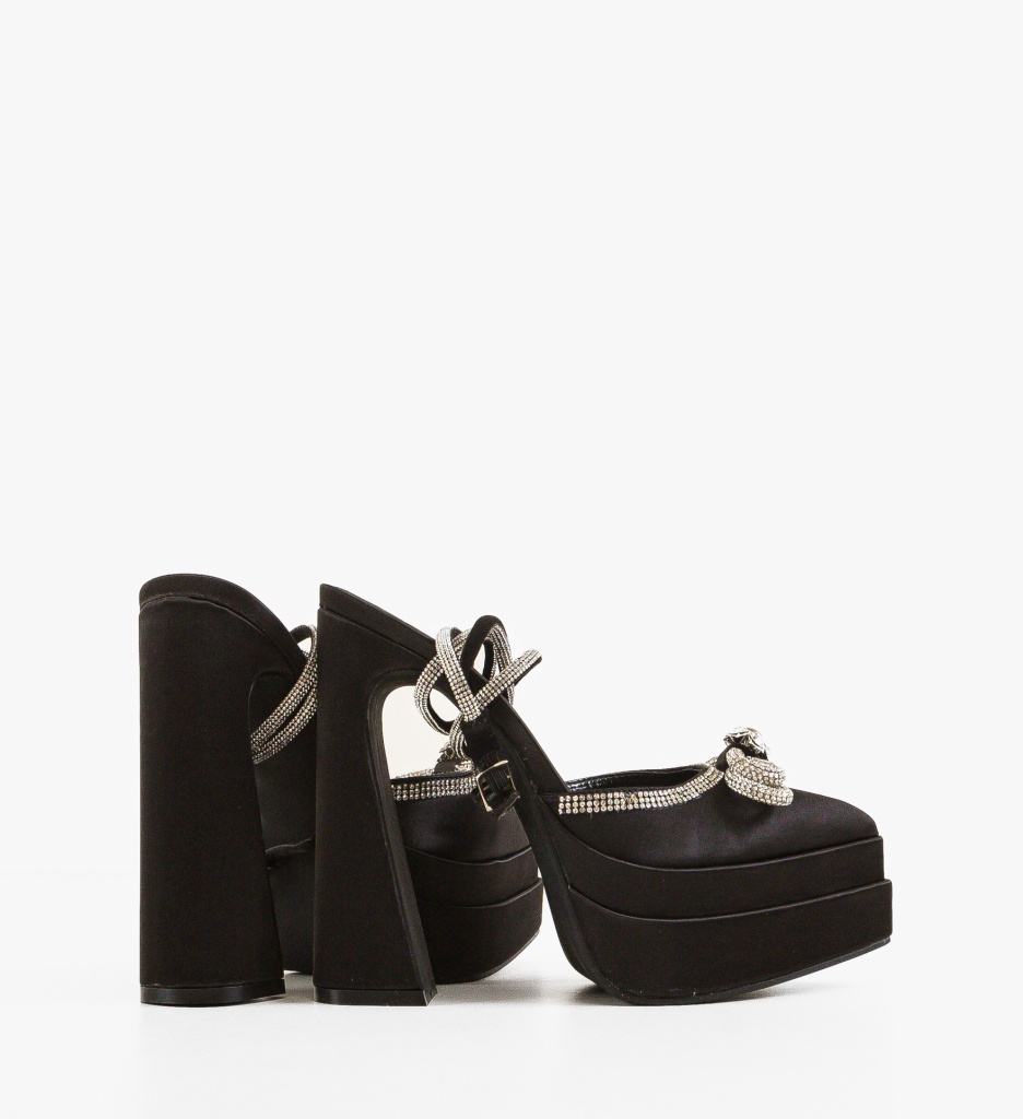 Pantofi cu Toc Keira Negri - Stil și Eleganță - imagine 3