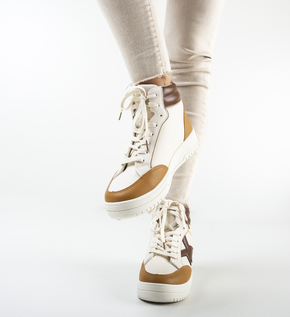 Pantofi Sport Rafe Bej - Confort și Stil - imagine 3