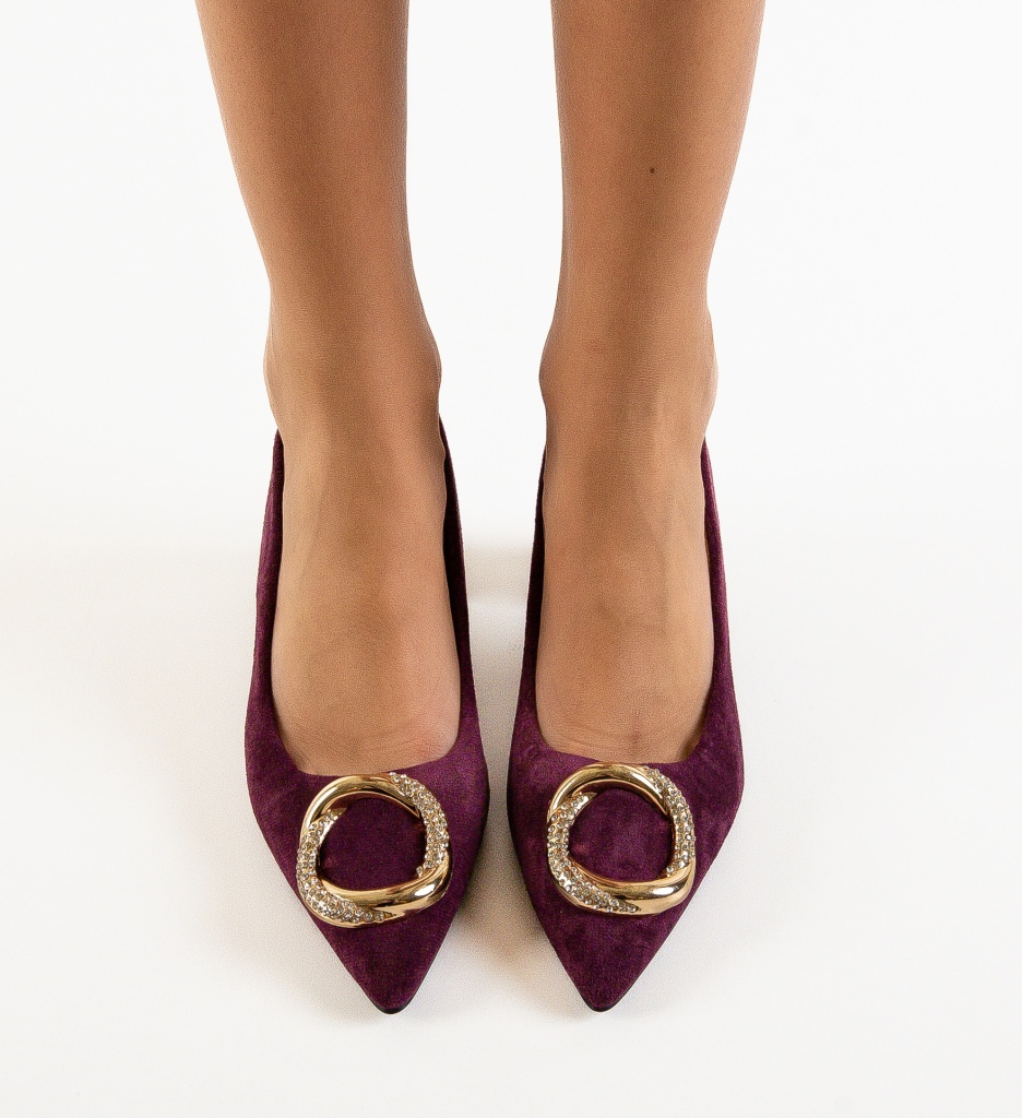 Pantofi Tillie Mov - Eleganță și Stil - imagine 8