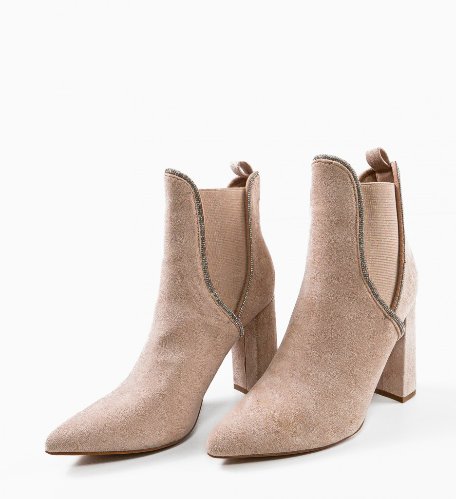 Botine Mckay Nude - Eleganță și Confort - imagine 5