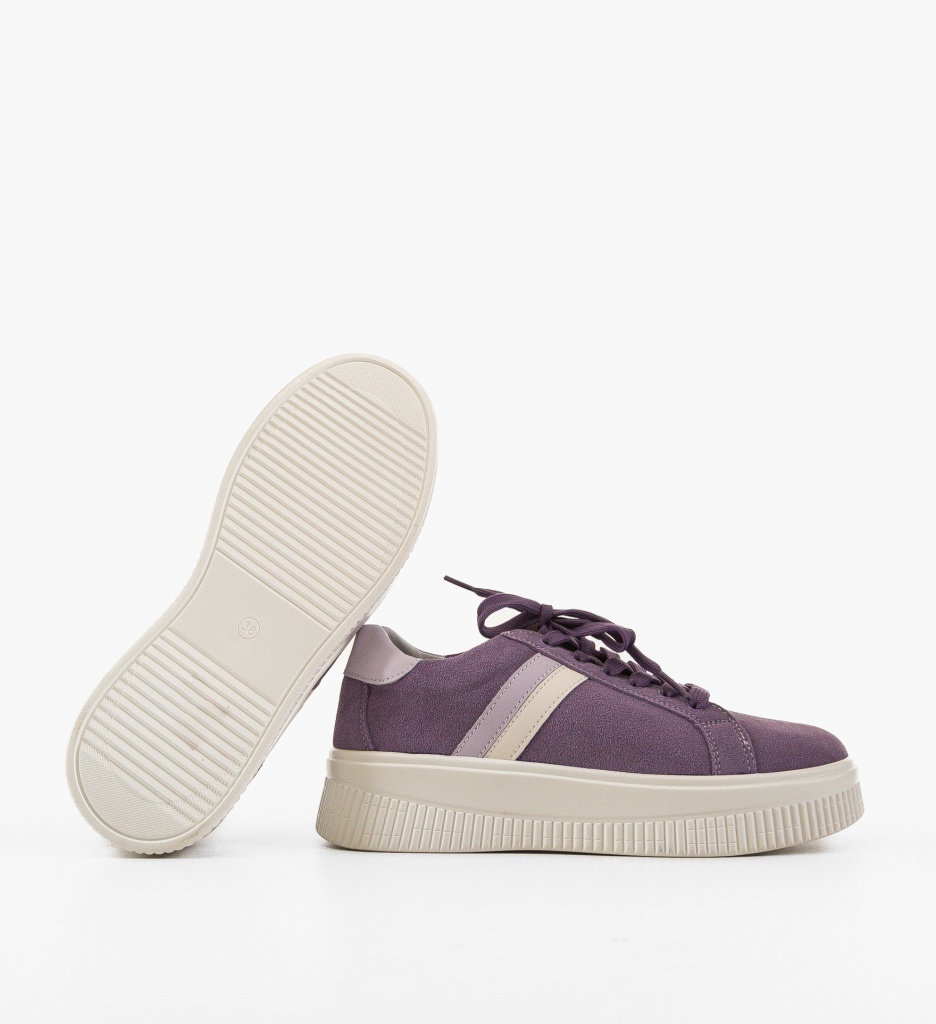 Sneakers Dama Wansa Mov - Confort și Stil - imagine 6