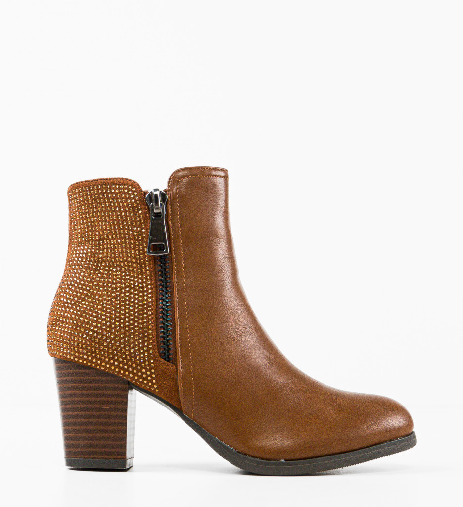 Botine Dama Ortega Camel | Elegante și Confortabile - imagine 7