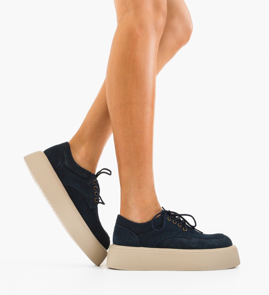 Sneakers Dama Albastri Sweep | Confort & Stil