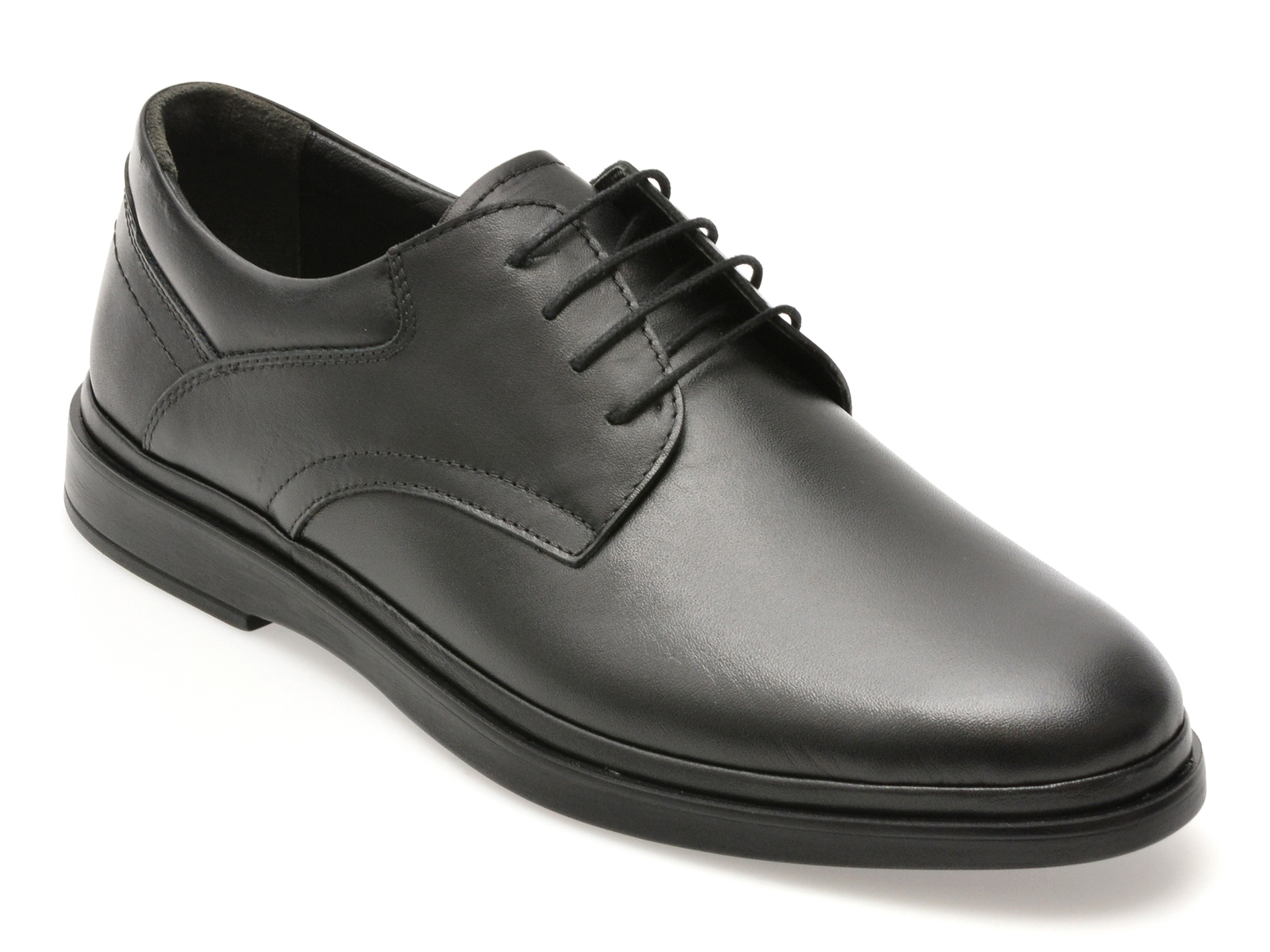Pantofi Bite the Bullet negri din piele elegantă