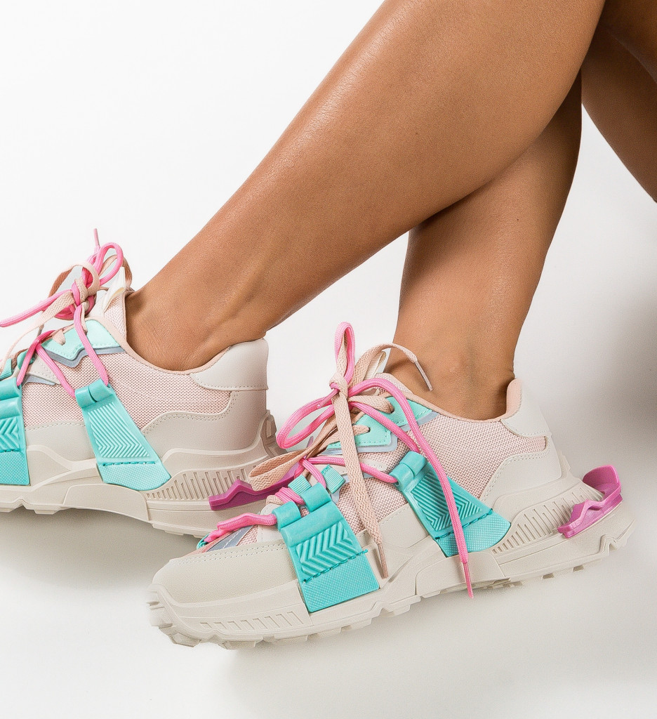Sneakers Tucker Turcoaz - Confort și Stil - imagine 4