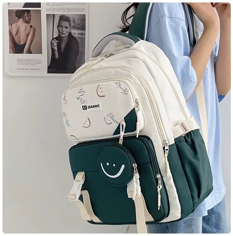 Rucsac Picadili Sabira GT3672, Verde, Practic - imagine 2