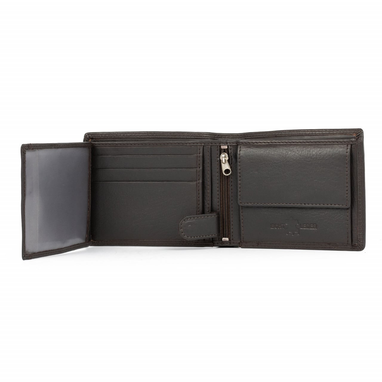 Portofel Barbati Delis Leandro din Piele Naturala - imagine 3