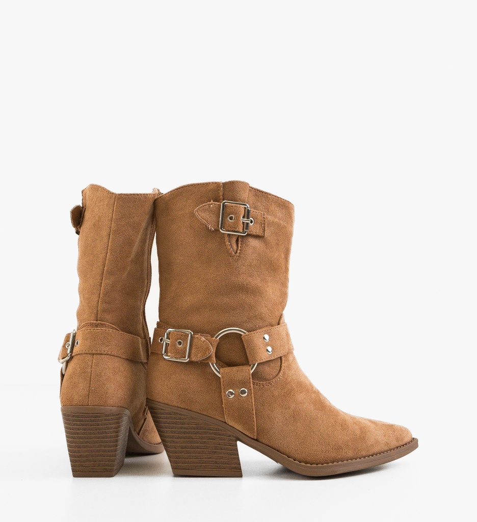 Botine Dama Edwin Khaki | Stil și Confort - imagine 5