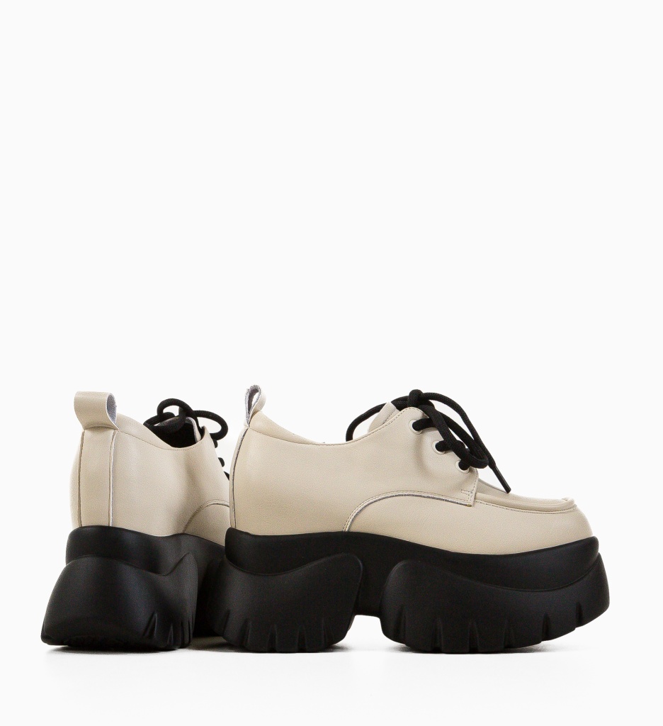 Pantofi Casual Sajna Bej | Confort și Stil - imagine 5