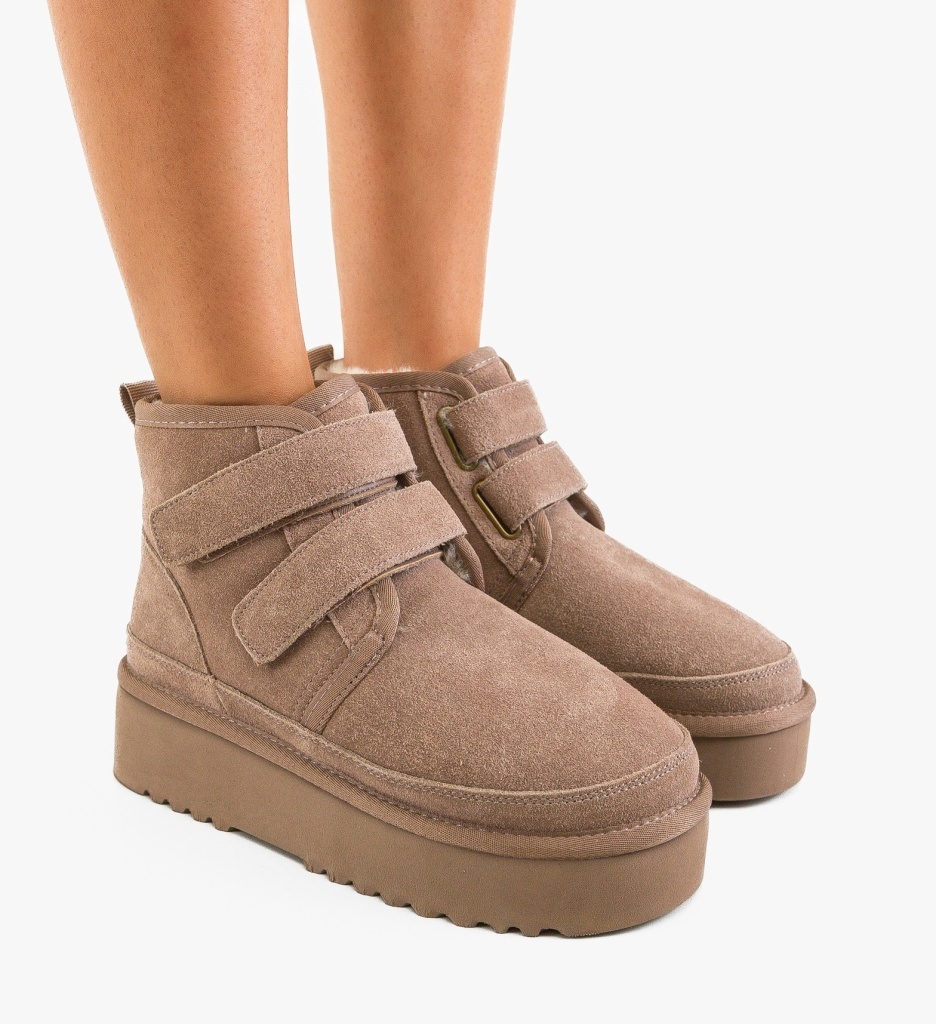 Ghete Ohana Gri - Stil și Confort Premium - imagine 3