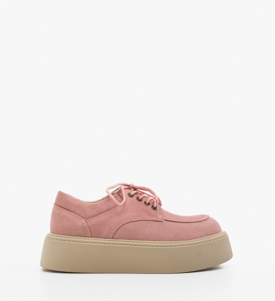 Sneakers Dama Sweep Roz - Confort si Stil Modern - imagine 5