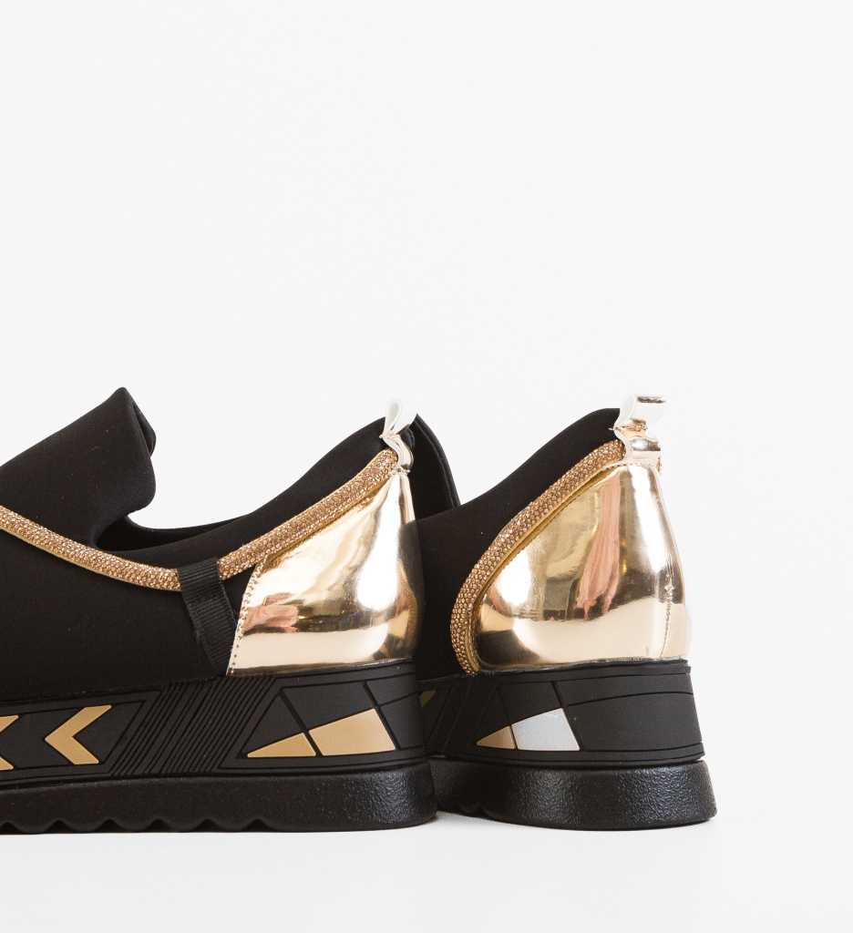 Sneakers Dama Kern Negri - Confort si Stil Urban - imagine 6