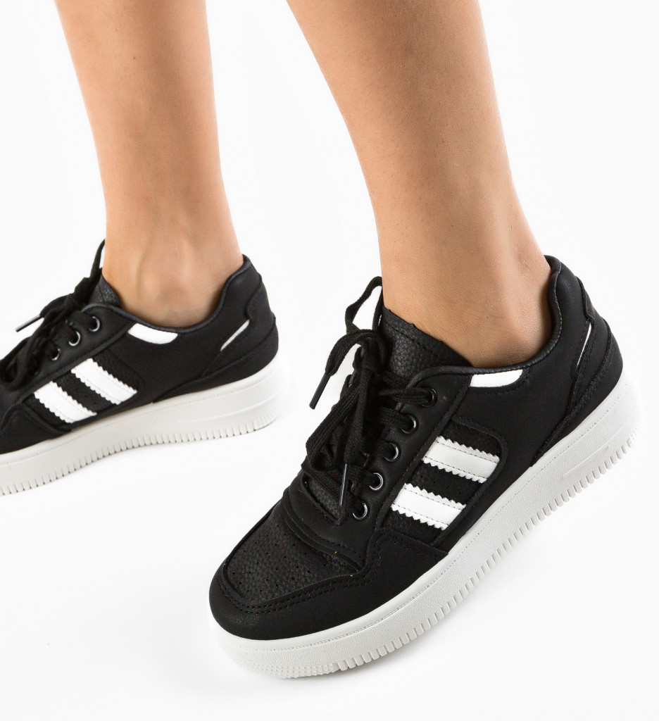 Pantofi Sport Mose Negri - Versatili și Moderni - imagine 5
