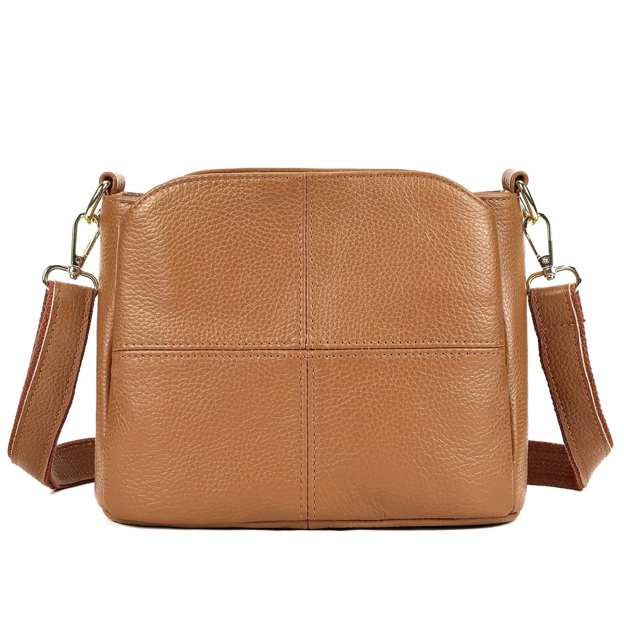 Geanta Delis Mavis GT3088 Piele Naturala Cognac