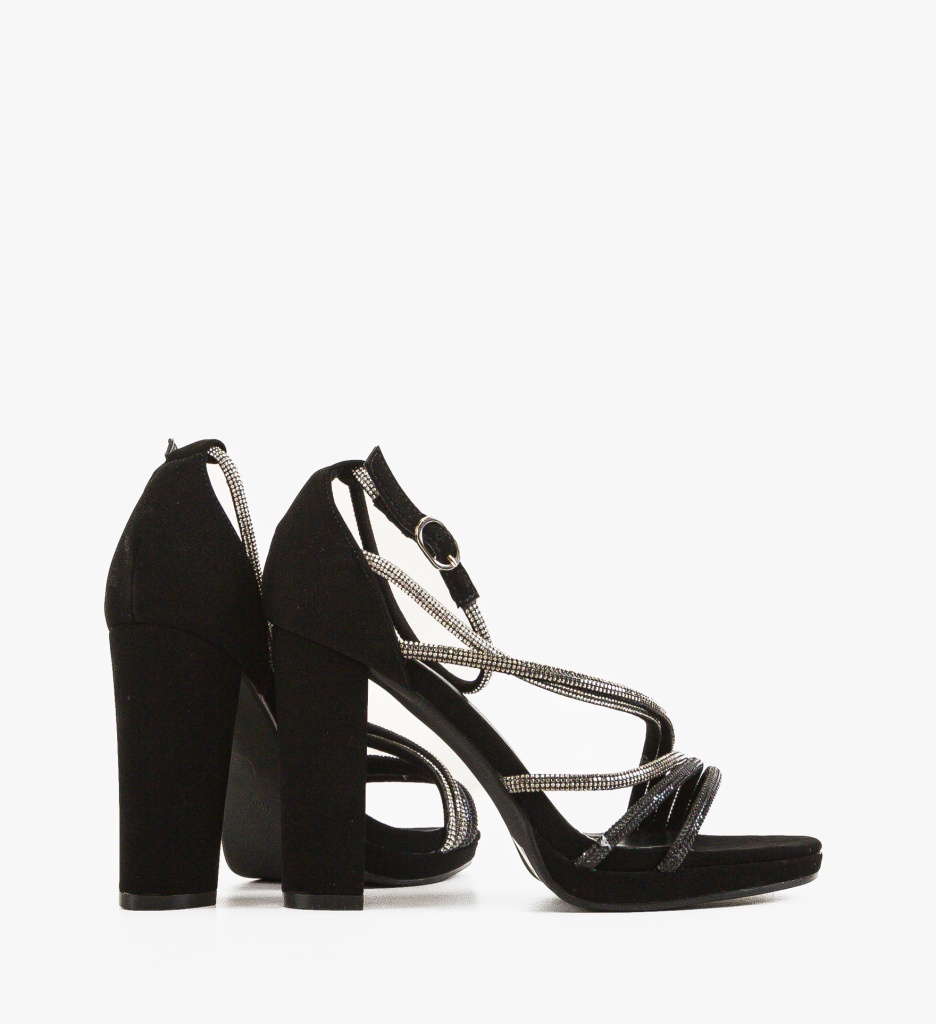 Sandale Toc Saforia Negre - Eleganță Maximă - imagine 5