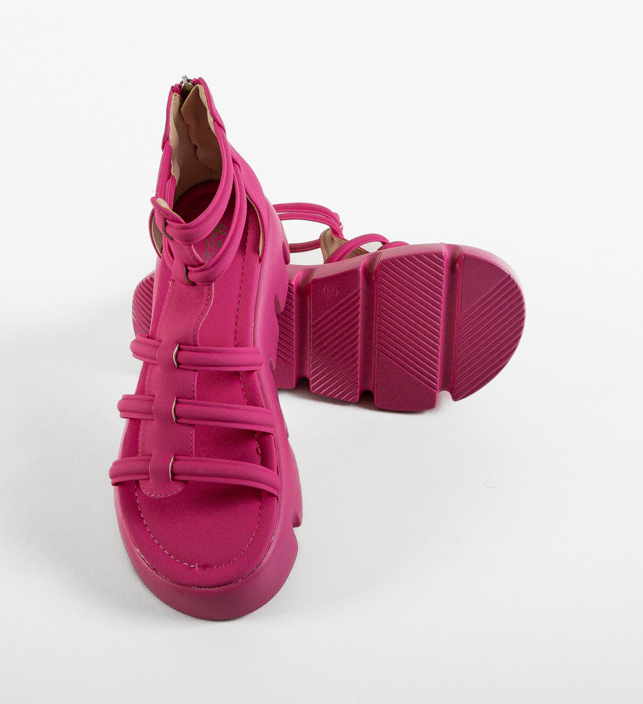 Sandale Dama Rabat Fuchsia | Stil și Confort - imagine 6