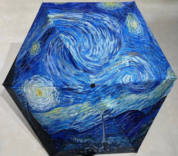 Umbrelă Van Gogh Noaptea Înstelată | Toprain