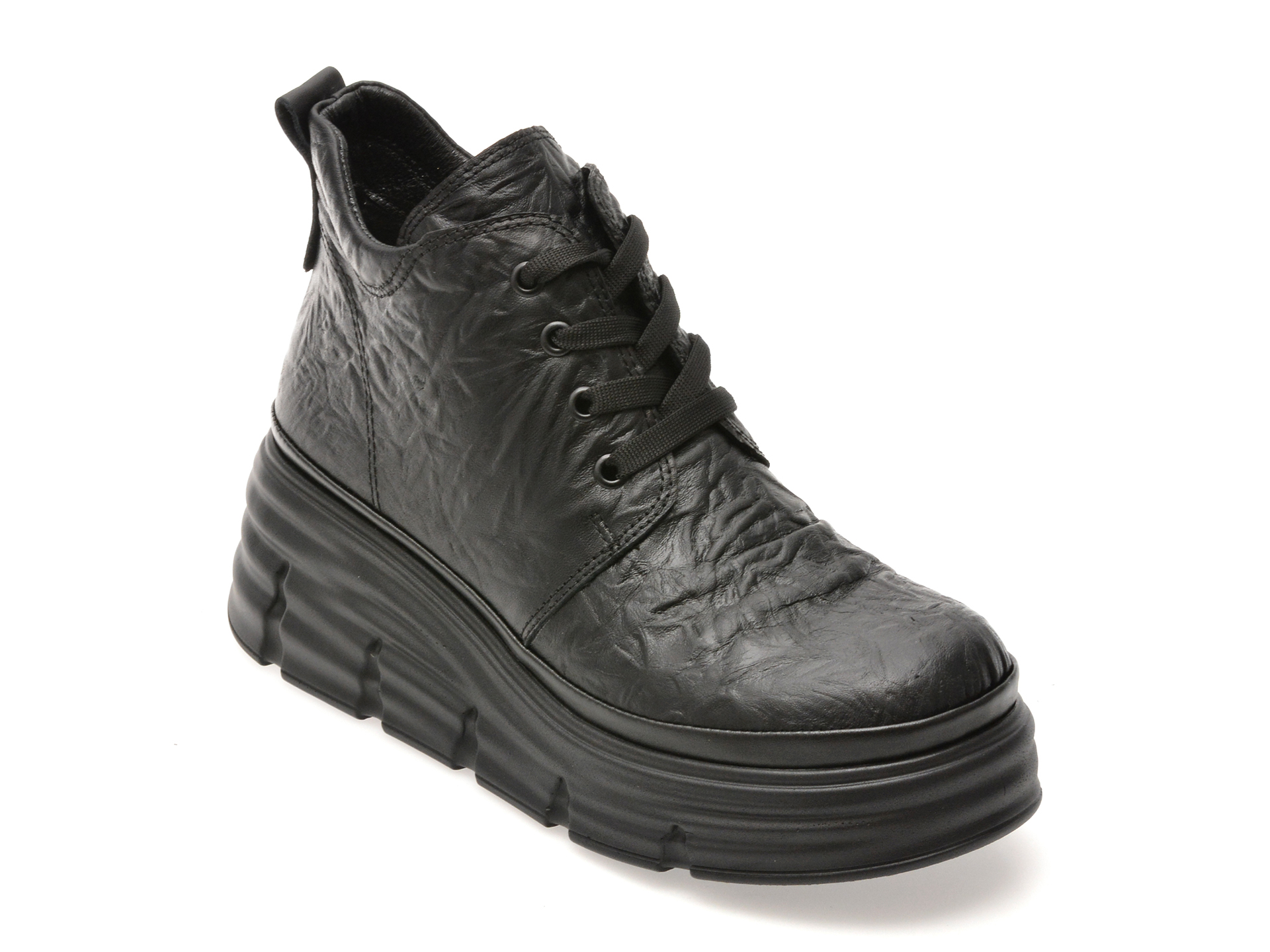 Ghete Gryxx Negre din Piele Naturală - Eleganță și Confort