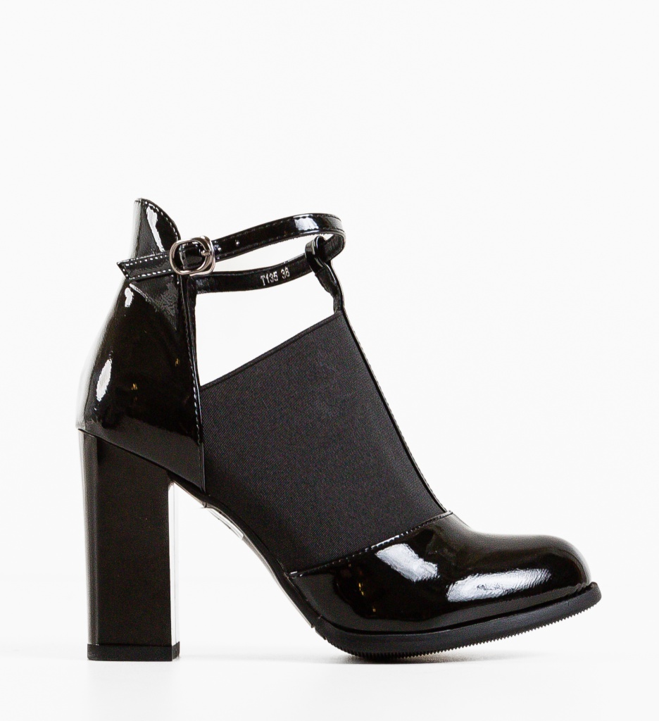 Botine Celeste Negre - Eleganță și Confort - imagine 5