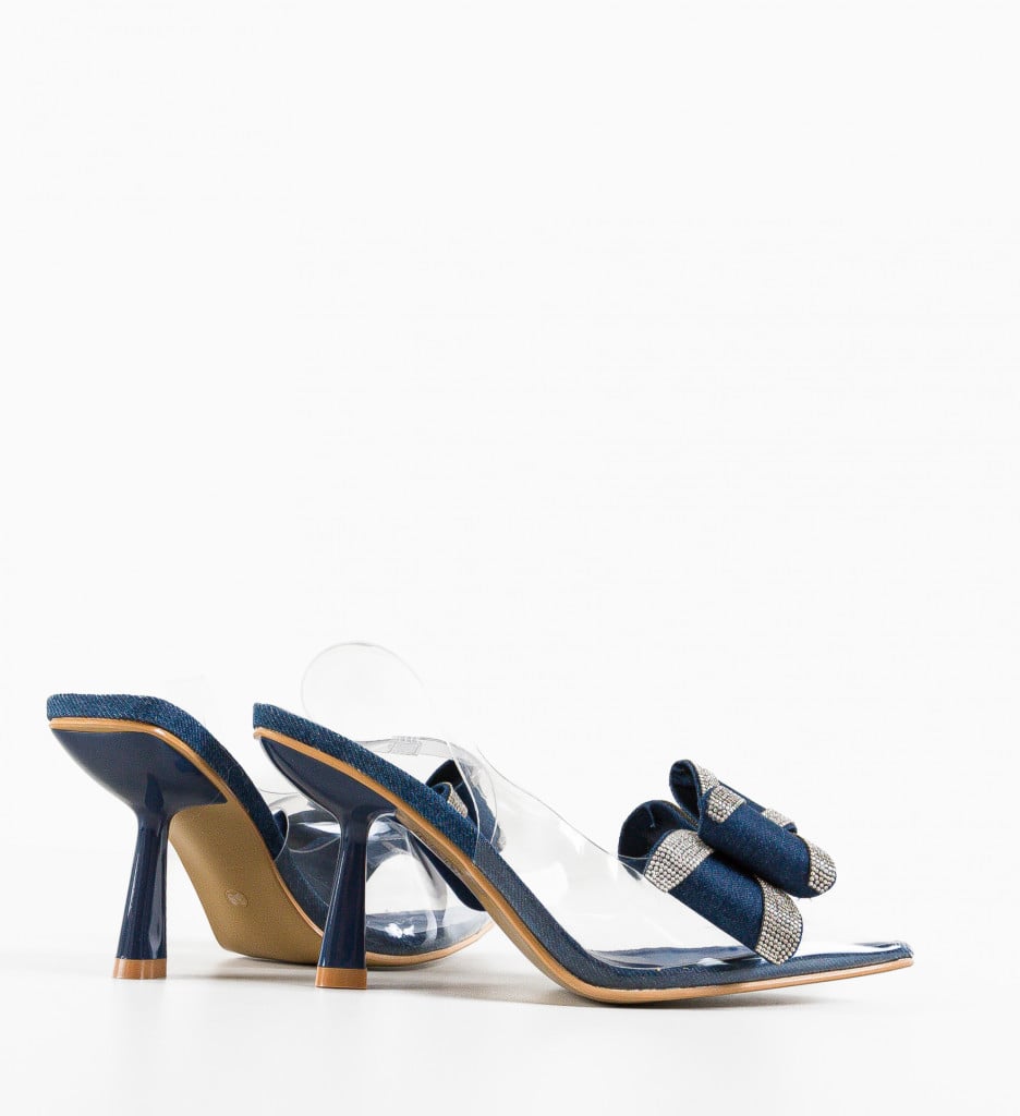 Pantofi cu Toc Albastri - Eleganță și Confort - imagine 9
