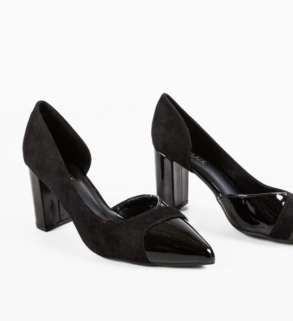 Pantofi Everet Negri - Eleganță și Stil - imagine 6