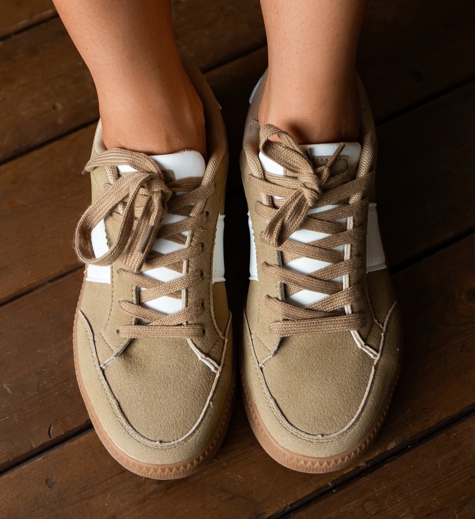 Pantofi Sport Chaya Khaki | Confort Superior - imagine 8