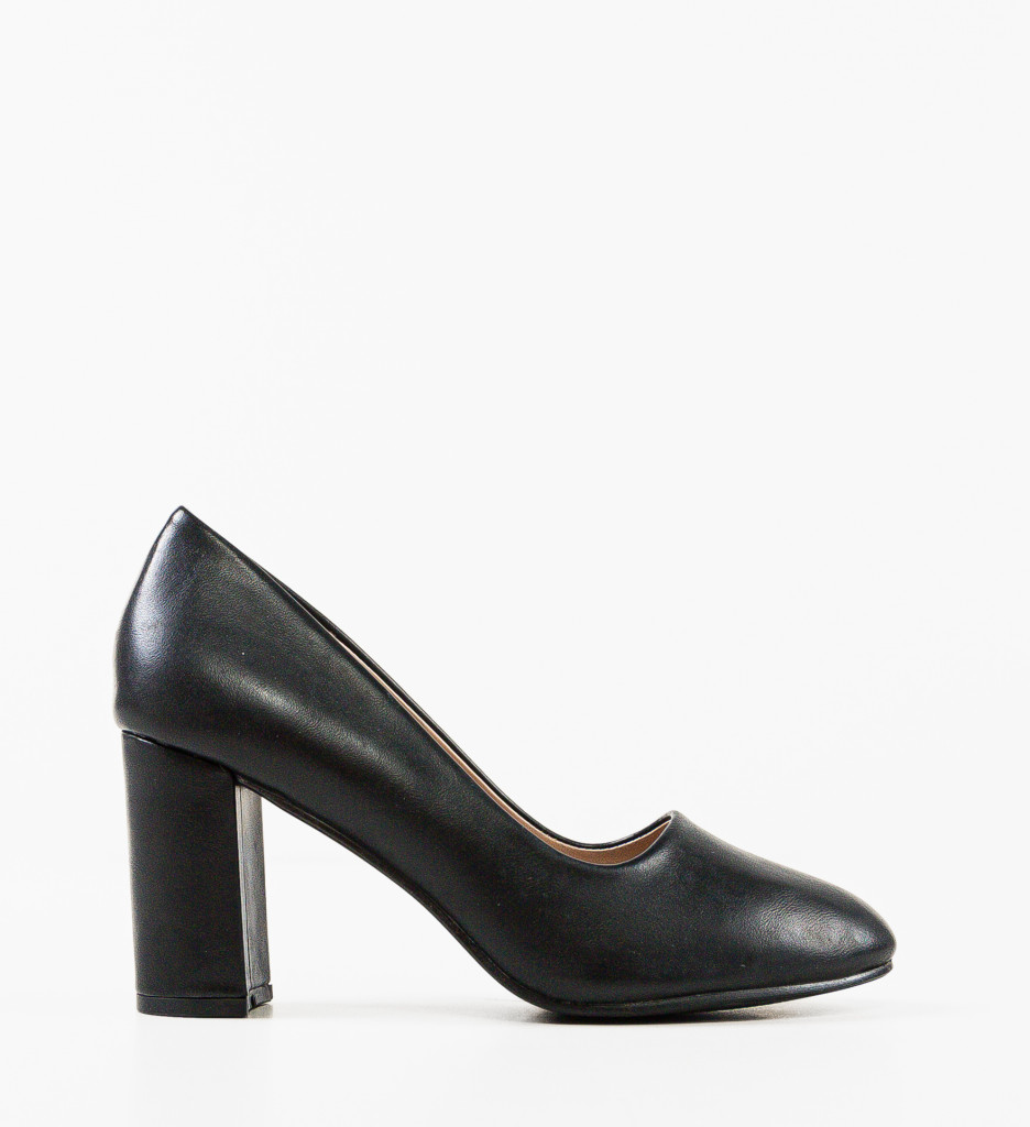 Pantofi Lorna Negri cu Toc - Eleganță Asigurată - imagine 9
