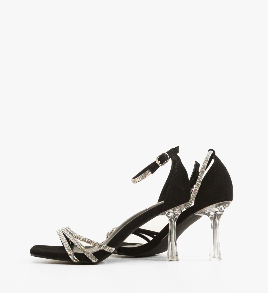 Sandale Masoro Negre | Eleganță și Stil - imagine 4