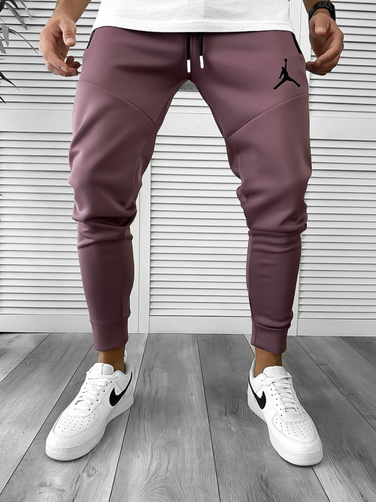 Pantaloni Trening Conici Maro | Stil și Confort