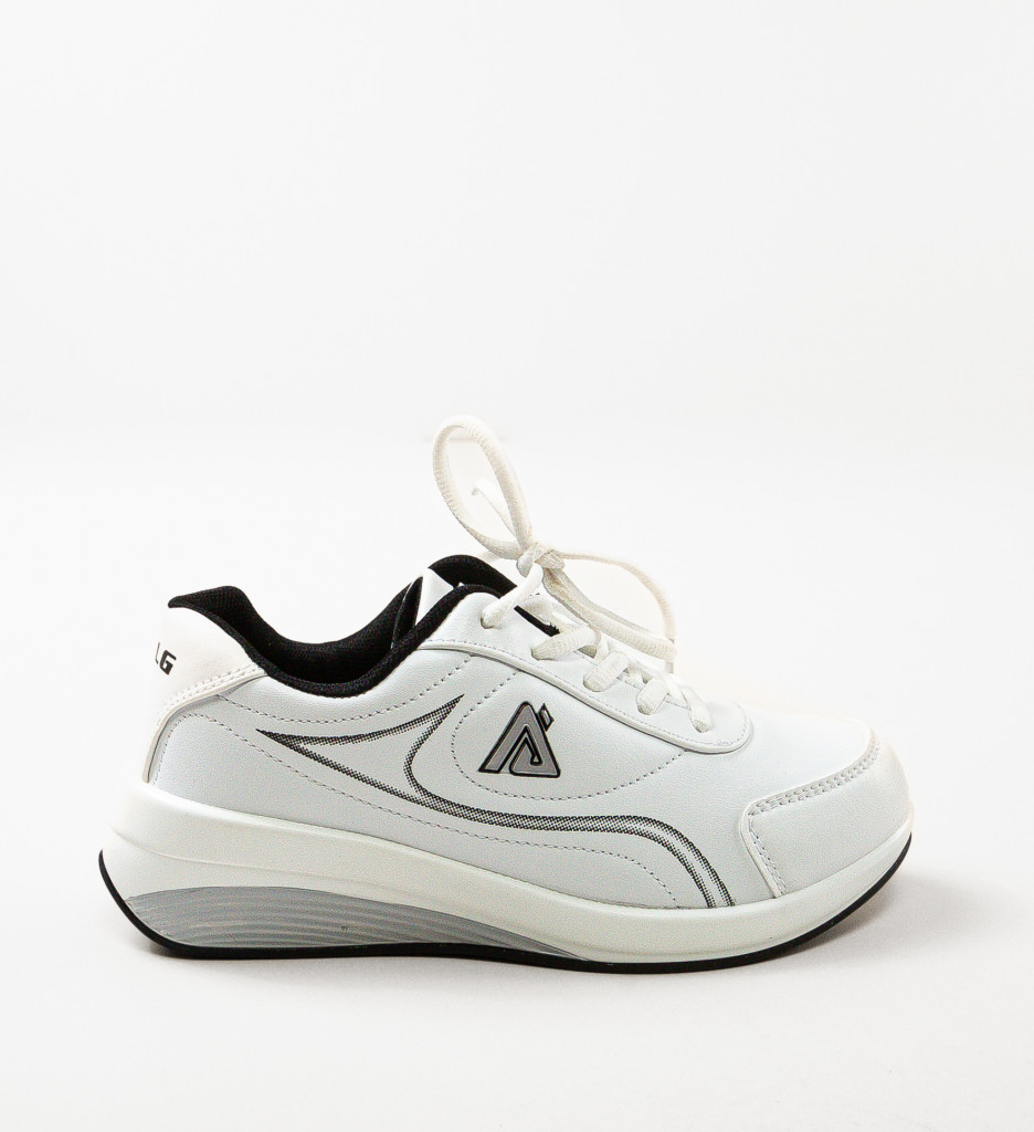 Sneakers Pokaza Albi Dama | Confort și Stil - imagine 5