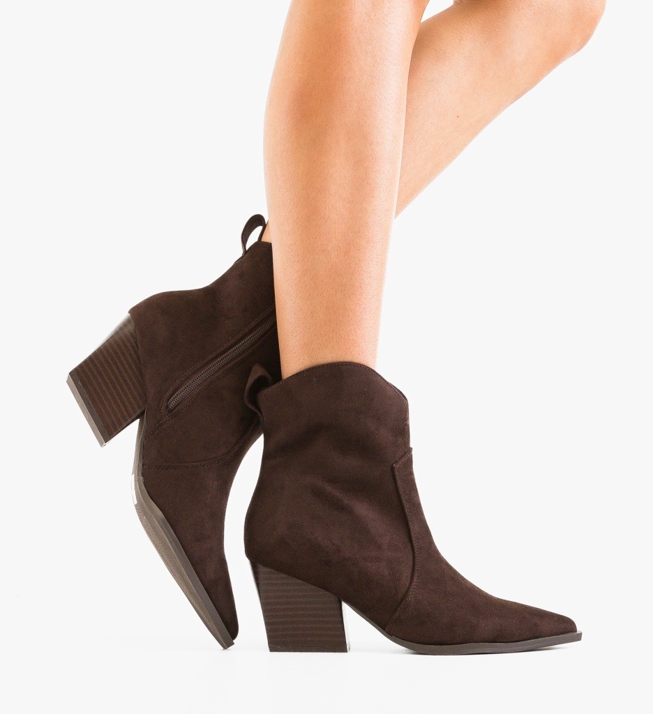 Botine Dama Brebly Maro - Eleganță și Confort - imagine 2