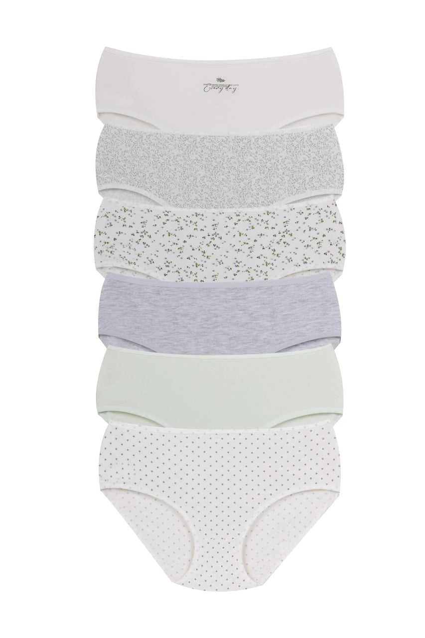 Set 6 chiloți bumbac Picadili | Confort zilnic