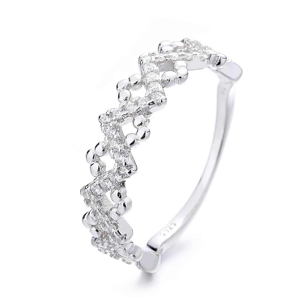 Inel Argint 925 Delis - Model Elegant cu Rodiu