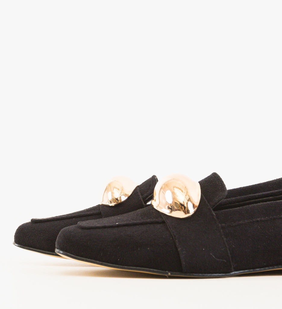 Pantofi Avege Negri - Confort Casual Zilnic - imagine 6