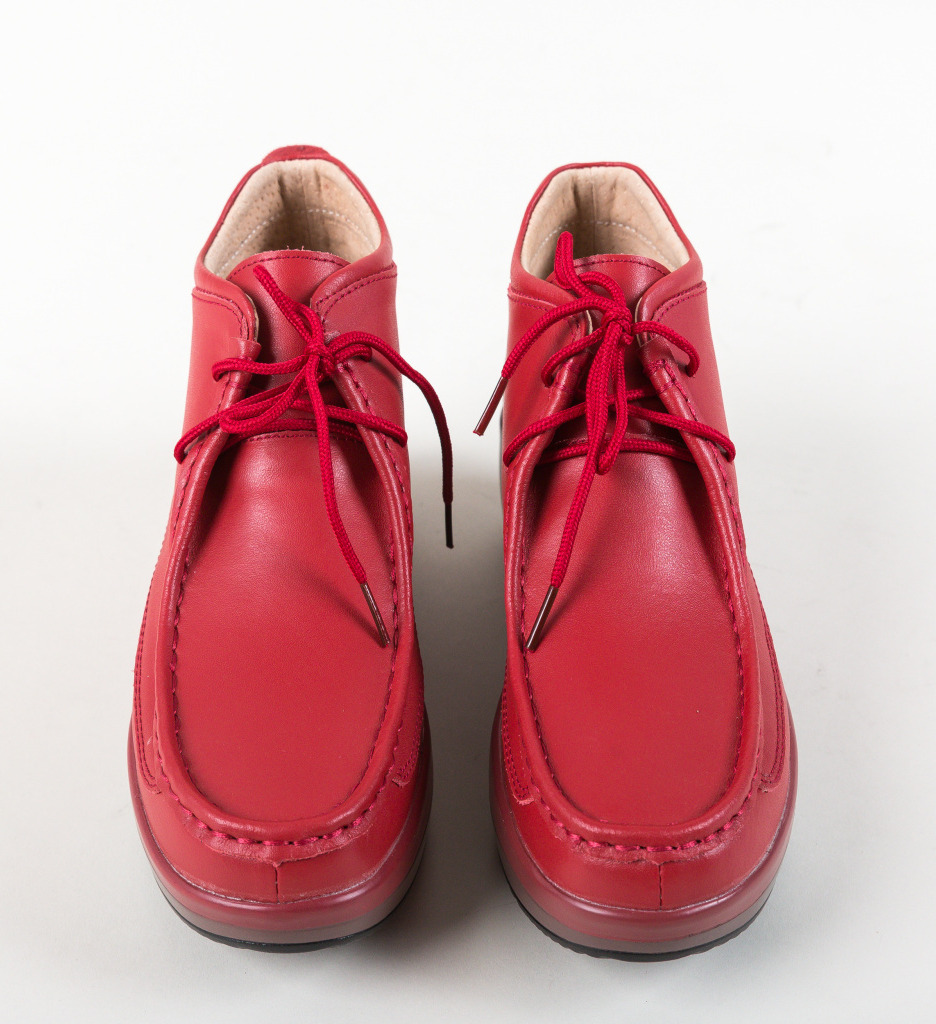 Pantofi Casual Nash Rosii - Stil și Confort - imagine 6