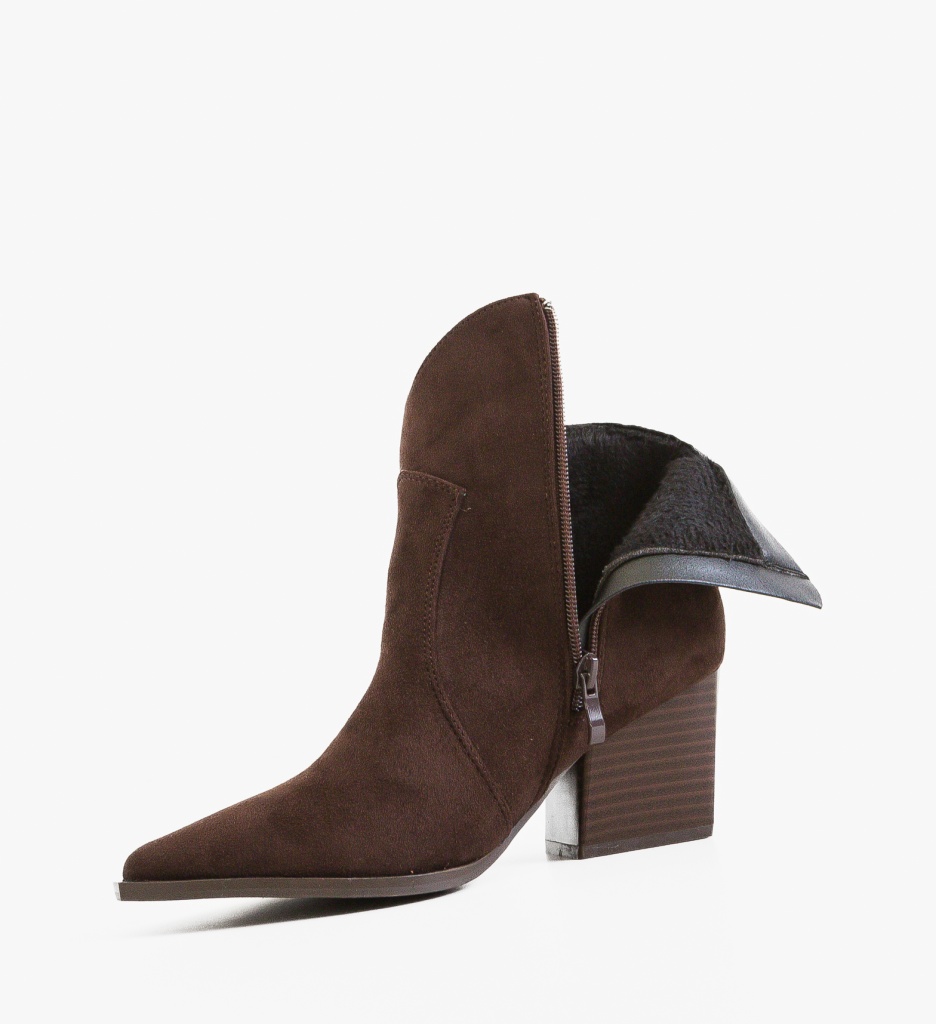 Botine Dama Brebly Maro - Eleganță și Confort - imagine 5