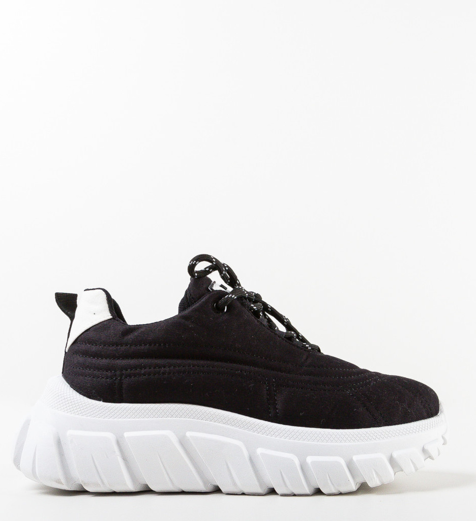 Sneakers Dama Aviana Negri - Confort și Stil Sportiv - imagine 5