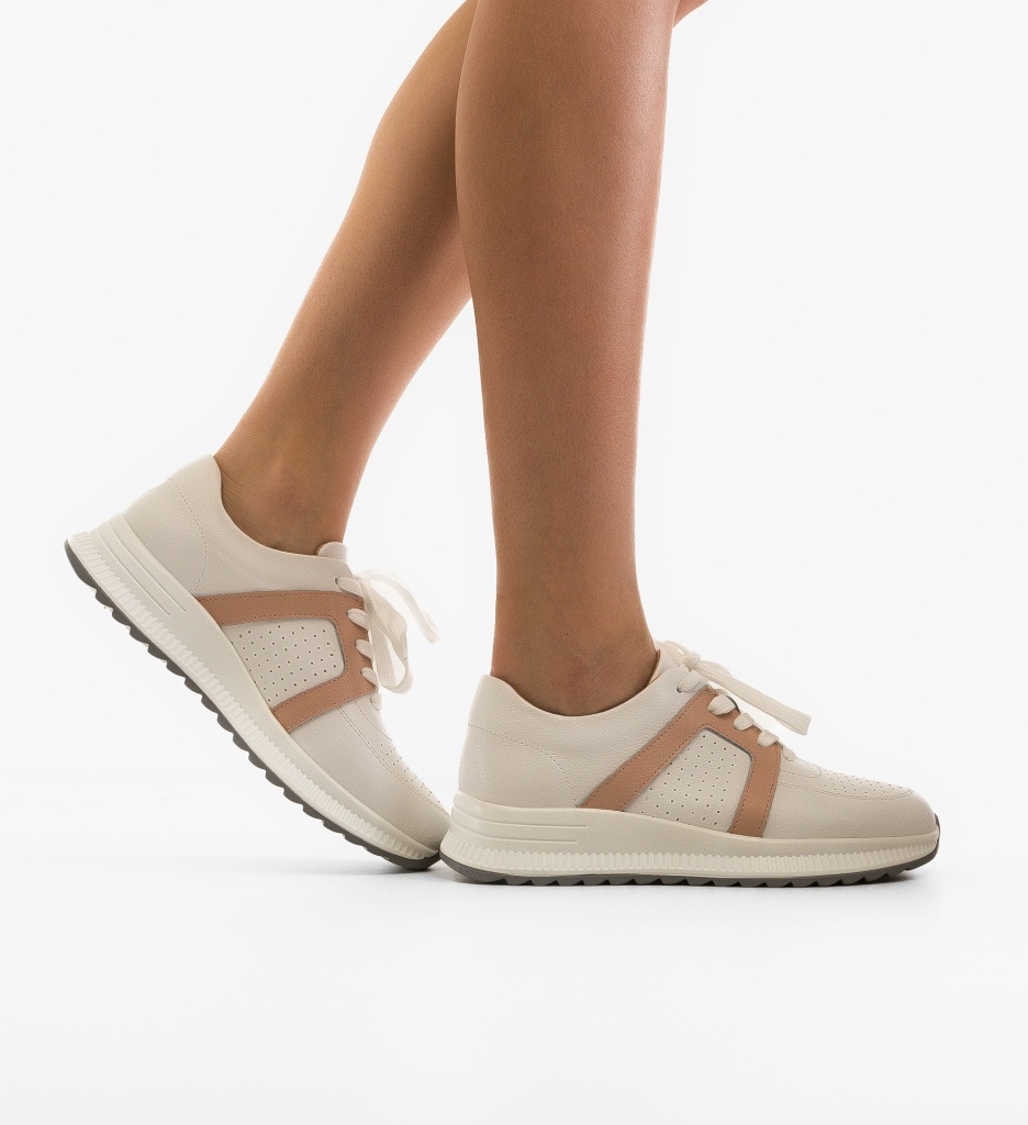 Sneakers Dama Melymi Roz - Confort și Stil Urban - imagine 3