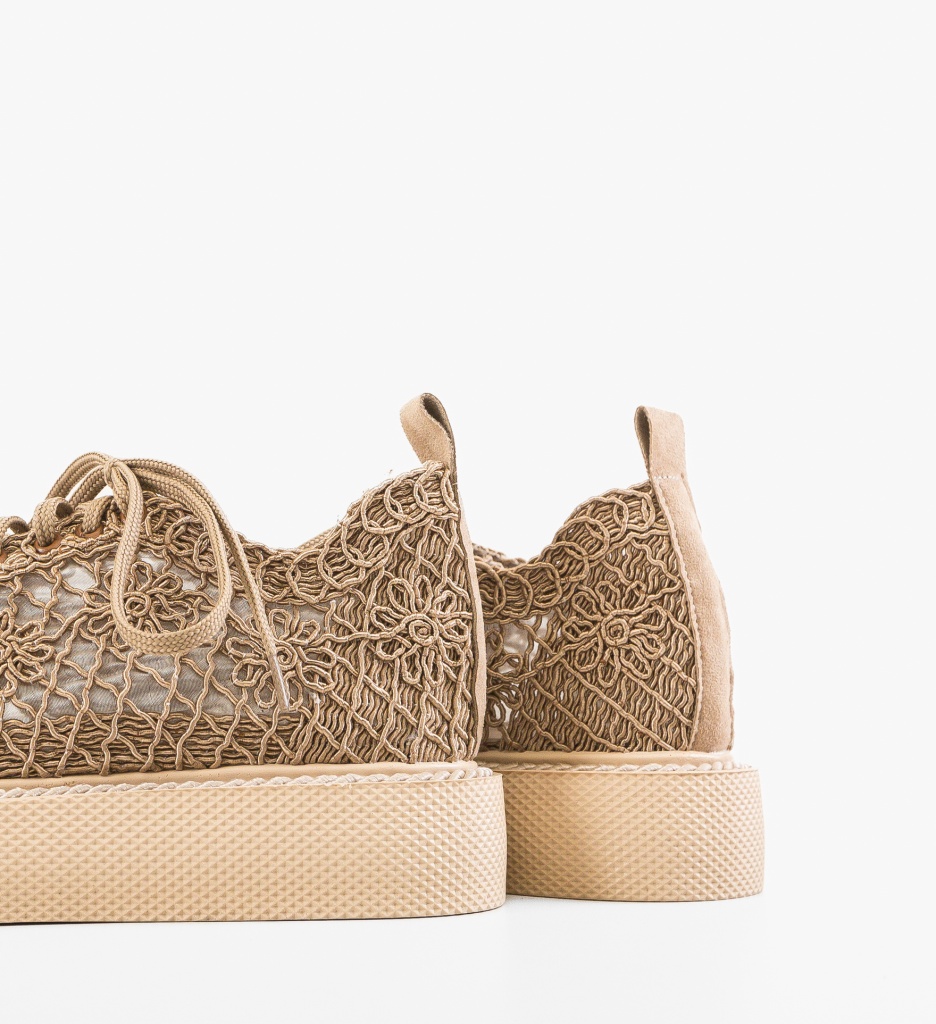 Pantofi Ystory Khaki - Confort și Eleganță Casual - imagine 6