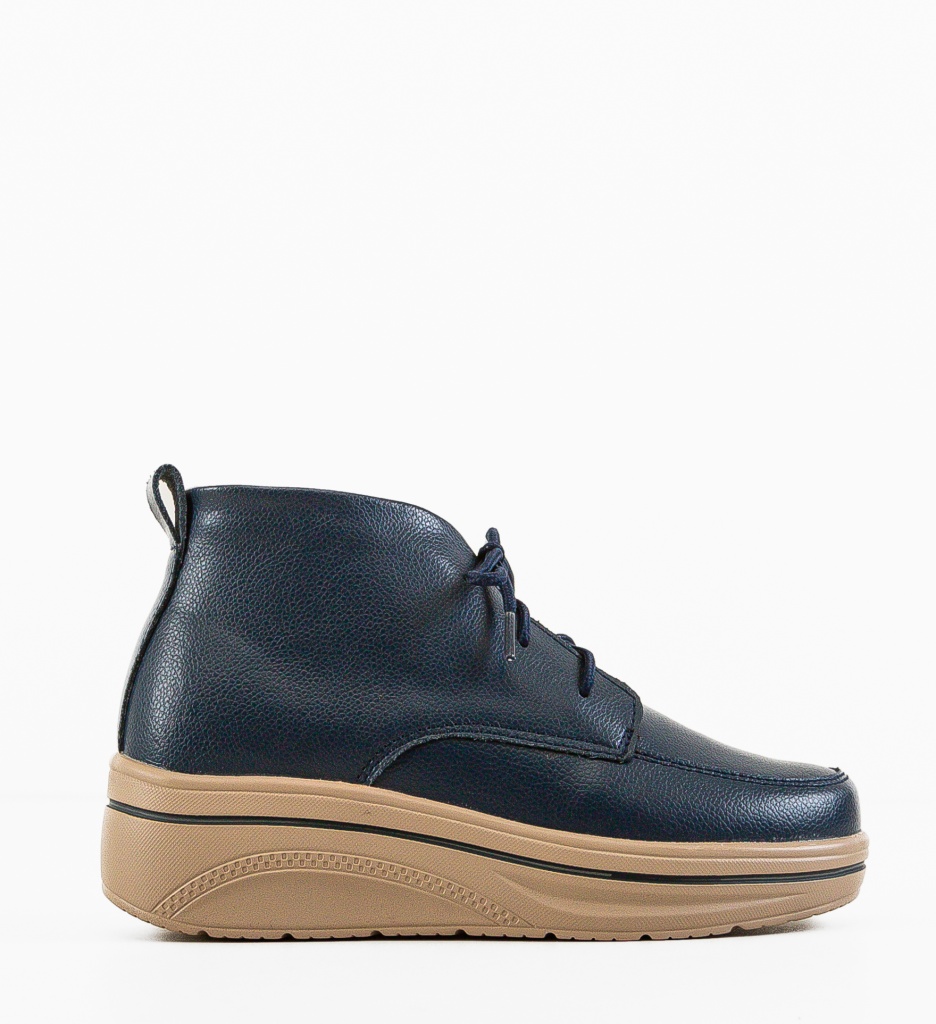 Pantofi Casual Bergamon Bleumarin - Confort și Stil - imagine 4