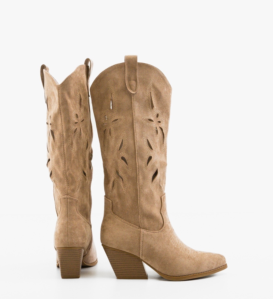 Cizme dama Minty Khaki | Stil si Confort - imagine 5