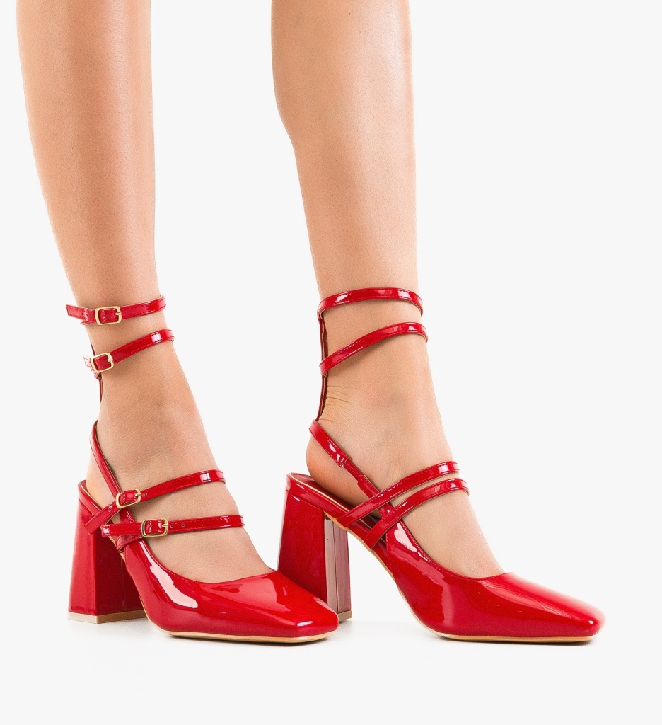 Pantofi dama Jorja Rosii | Stil și Eleganță - imagine 2