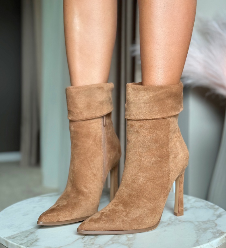Botine Dama Tyta Khaki | Design Modern